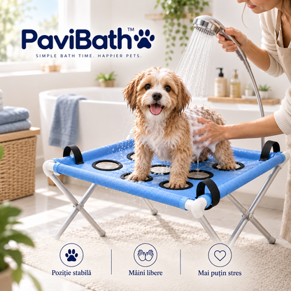 PaviBath™ – Suport pentru Baia Câinelui